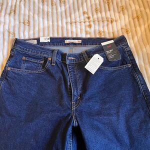 Levi's 90’s Mom Blue Jeans 16W short
